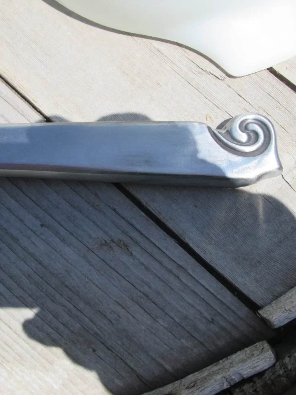 Ecko Japan MCM stainless ornate 11 in meat fork